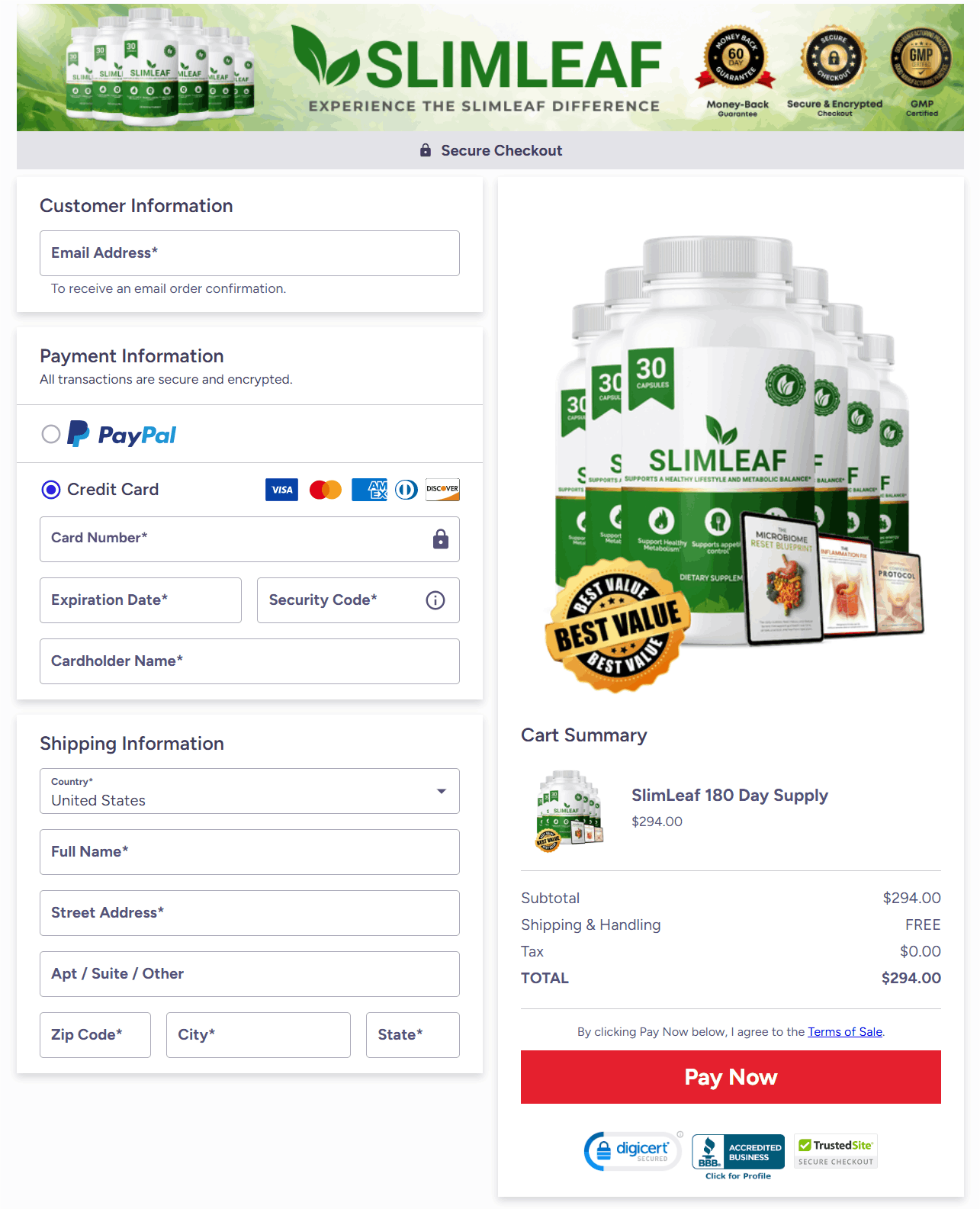 SlimLeaf-checkout-image